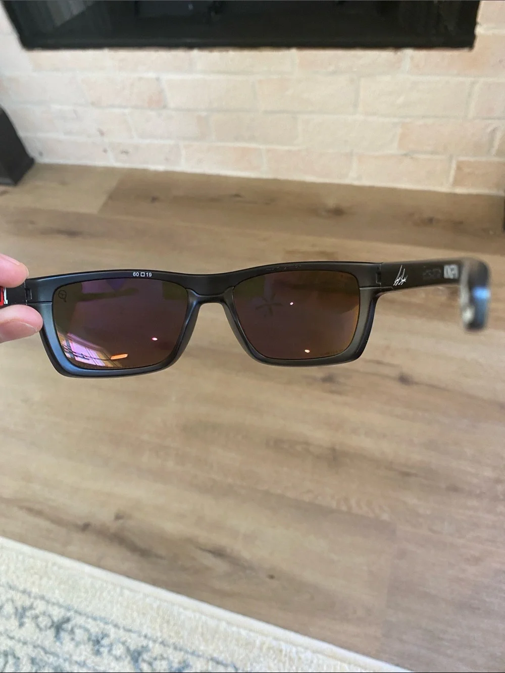 Wiley X Kingpin Black Wrap Sunglasses Joey Logano Signature Edition Rare 🏁